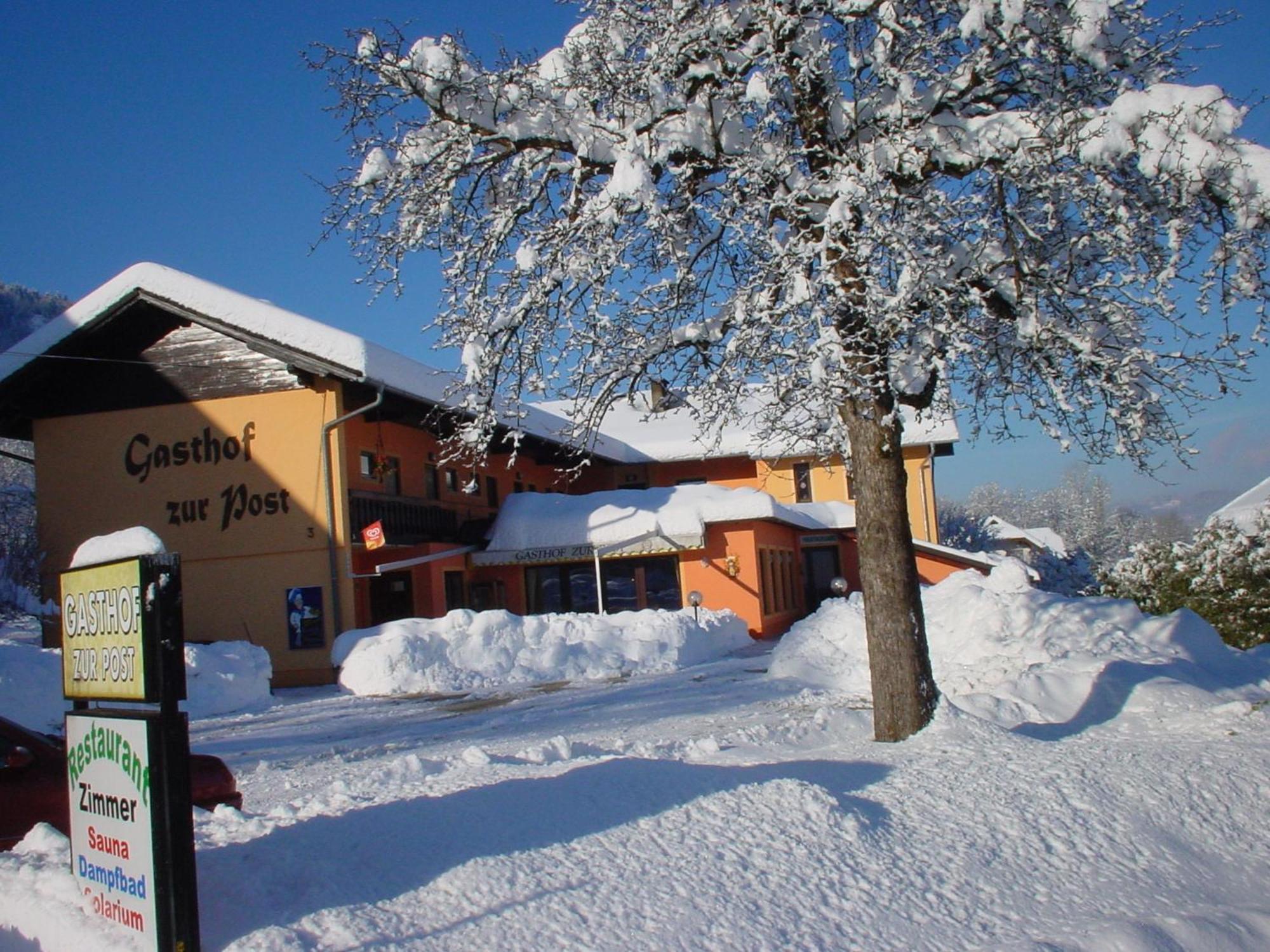 Gasthof Hotel Zur Post Ferlach Zewnętrze zdjęcie